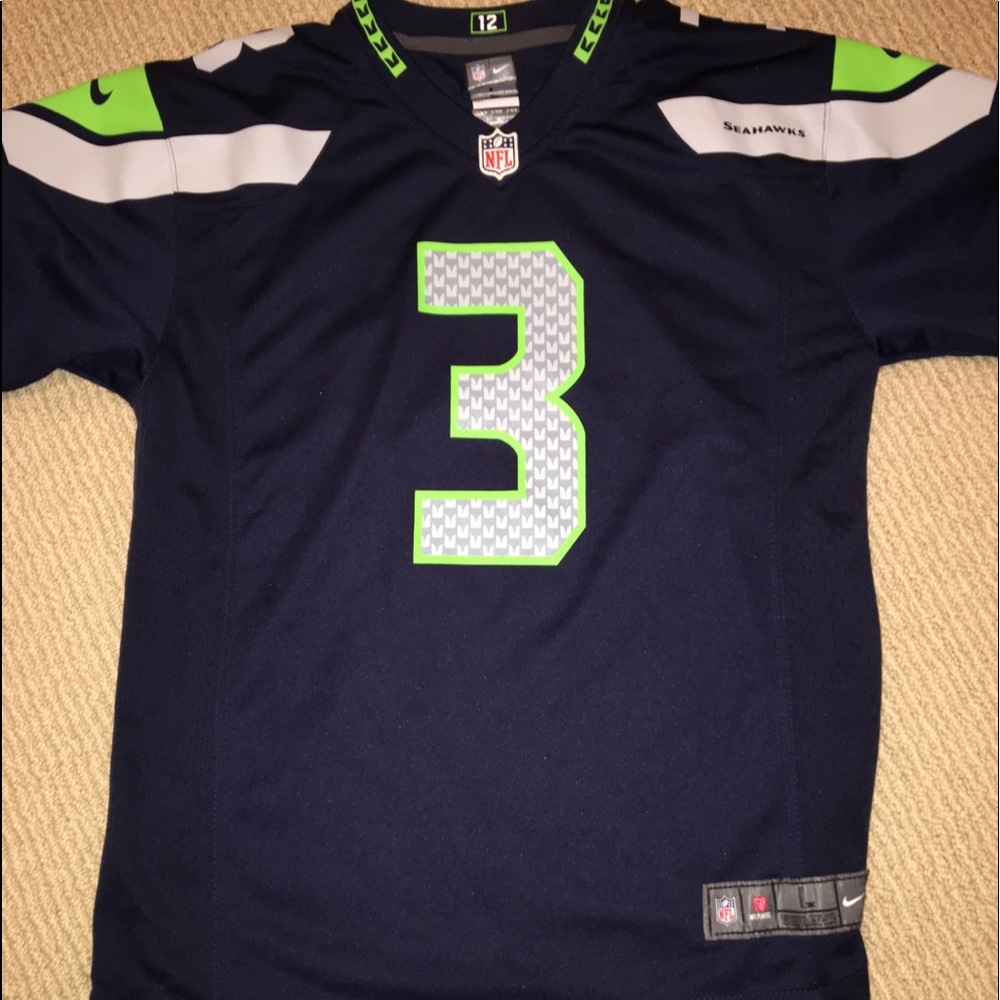 Seattle Seahawks jersey Russel Wilson
